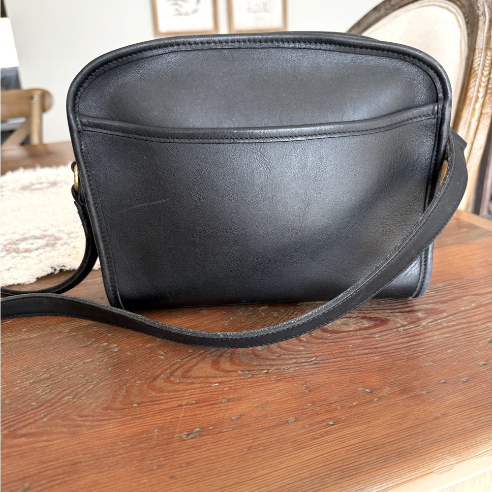 Vintage Coach 9087 Metropolis Bag in Black